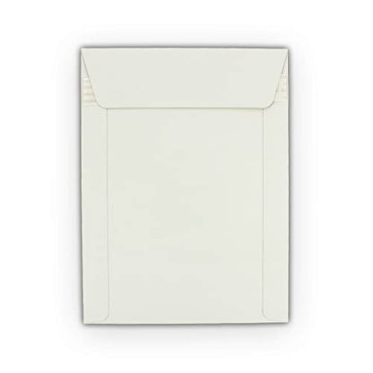25 EcoSwift 12.75 x 15 Rigid Photo Mailers Keep Flats White Cardboard Self Seal Envelopes 12.75x15