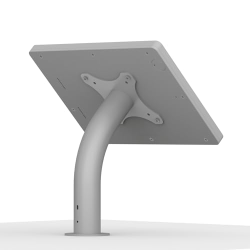 VidaMount Light Grey Enclosure and Fixed Neck Wall/Table Surface Mount [Bundle] Compatible with iPad 10.2" (7th, 8th & 9th Gen) - color: Light Grey, size: iPad 10.2" (7th, 8th & 9th Gen)