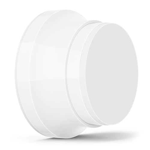 Door Stoppers for Wall, 1.65 in Door Knob Wall Protector, White - color: White