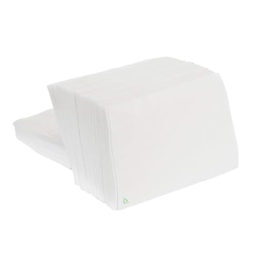 White Disposable Low Fold Dispenser Napkins 1 Ply, 3.5x5 Inch, 400 Pack