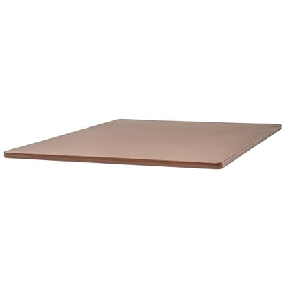 Winco 18" x 24" Brown Heavy-Duty Plastic Cutting Board (Set of 6) - color: Brown, size: 18" x 24" x 1/2"