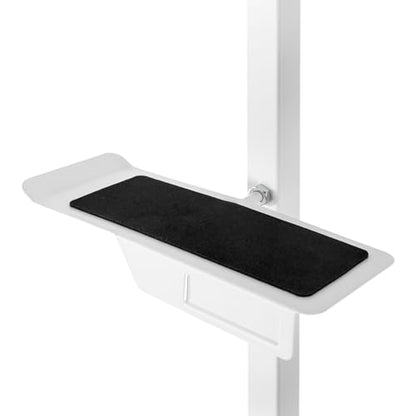 Commercial Clothing Store Shoe Rack Retail Store Shoe Display Shelf Free Standing Shoes Shelf Single Sided Shoes Racks 18 Compartments 24.25lbs Load Capacity (31.5 * 59.06in, White, Wood) - color: White, Wood
