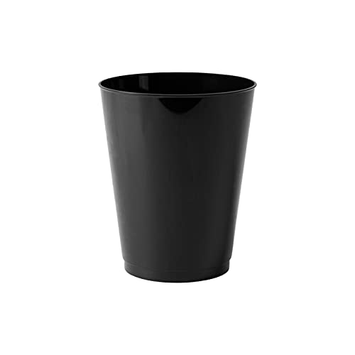 PLASTICPRO Disposable 12 oz Black Plastic Tumblers for Party's & Weddings pack of 40 - color: Black