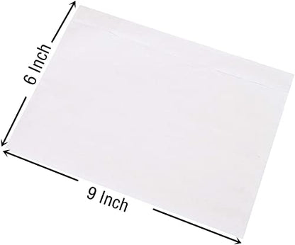 Packing List Envelopes, Clear 6” x 9” Self Adhesive Shipping Labels Envelope Pouches 1000 pack - size: 1000 PCS