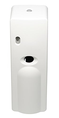 Big D 797 Utility Aerosol Dispenser, White, Pre-Programmed to Spray Every 15 Minutes, Covers Space of 6000 cu ft - Automatic air freshener ideal for restrooms, offices, schools, restaurants, hotels