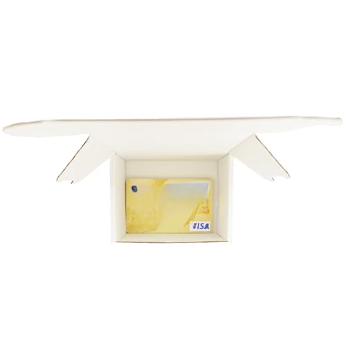 4x3x2 inch Small White Mailers Boxes Set of 10 - size: 4x3x2 inch