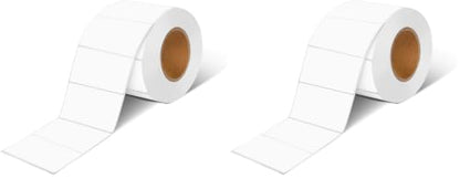4" x 2" Premium Thermal Labels (1000/Roll) – Compatible with Direct Thermal Printers. Ideal for Shipping, Inventory Management, Barcode Systems, and FBA SKU Labeling (Pack of 2) - size: 4“ x 2" 丨1000 Labels (Pack of 2)