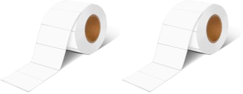 4" x 2" Premium Thermal Labels (1000/Roll) – Compatible with Direct Thermal Printers. Ideal for Shipping, Inventory Management, Barcode Systems, and FBA SKU Labeling (Pack of 2) - size: 4“ x 2" 丨1000 Labels (Pack of 2)