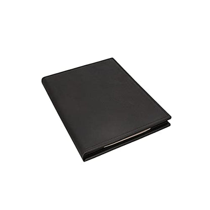 Menu Covers Made of Premium Faux Leather (10-Pack) - 8.5" X 14" (Black, 2 Views) - color: Black, size: 2 Views