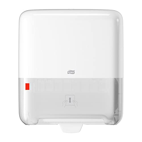 Tork Matic Paper Towel Dispenser, White, H1, One-at-a-Time Dispensing, Elevation Range, 5510202 - style: Dispenser - White