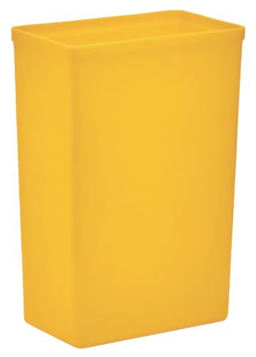 Kratos Polypropylene 10-Gallon Ingredient Bins - Blue/White/Yellow - 3pk - size: 3 Bins - 3 PK
