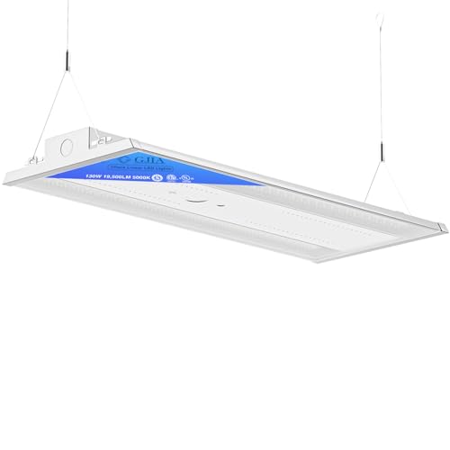 1.5FT LED Linear High Bay LED Shop Lights, 130W 19500LM, 1-Pack, UL