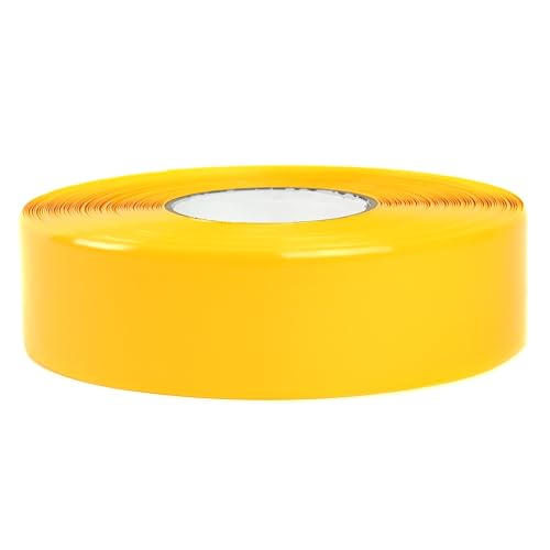 Lean Industrial Floor Marking Tape (Yellow, 2in x 100ft) - color: Yellow, size: 2" x 100'