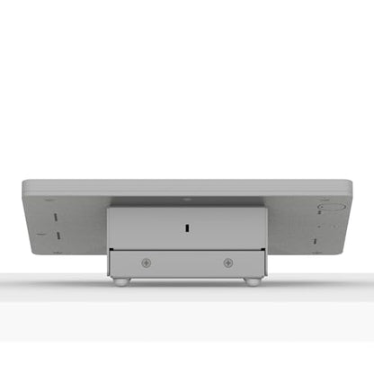 VidaMount Light Grey Enclosure and Fixed Tilted 15° Desk/Surface Mount [Bundle] Compatible with iPad Pro 10.5" & Air 3rd Gen - color: Light Grey, size: iPad Pro 10.5" & Air (3rd Gen)