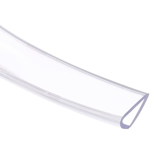 uxcell Clear Edge Trim 13.1Ft U Channel Edges Guards Fits 25/32"-13/16" - size: 13.1Ft x 1" x 9/16", Fits 25/32"-13/16"