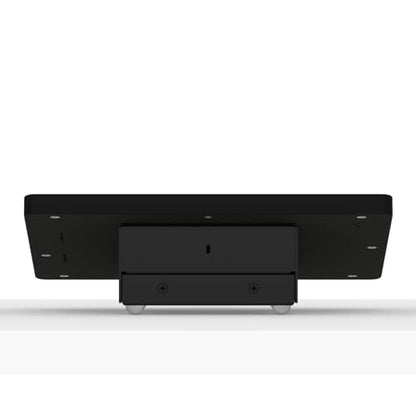 VidaMount Black Enclosure and Fixed Tilted 15° Desk/Surface Mount [Bundle] Compatible with iPad 10.2" (7th, 8th & 9th Gen) - color: Black, size: iPad 10.2" (7th, 8th & 9th Gen)
