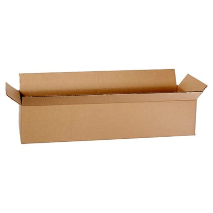 BOX USA Long Boxes Holds 65lbs, 30x6x6, 25-Pk for Shipping & Packing - size: 30 x 6 x 6