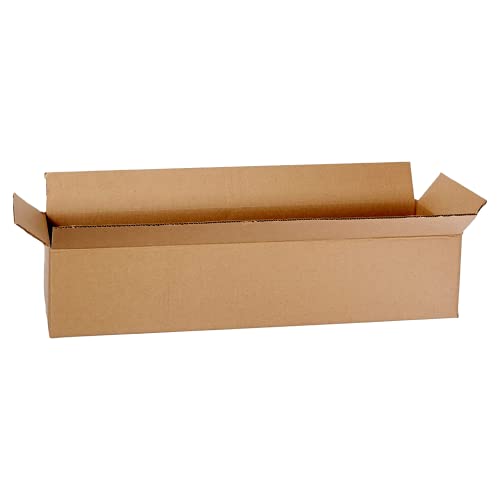 BOX USA Long Boxes Holds 65lbs, 30x6x6, 25-Pk for Shipping & Packing - size: 30 x 6 x 6