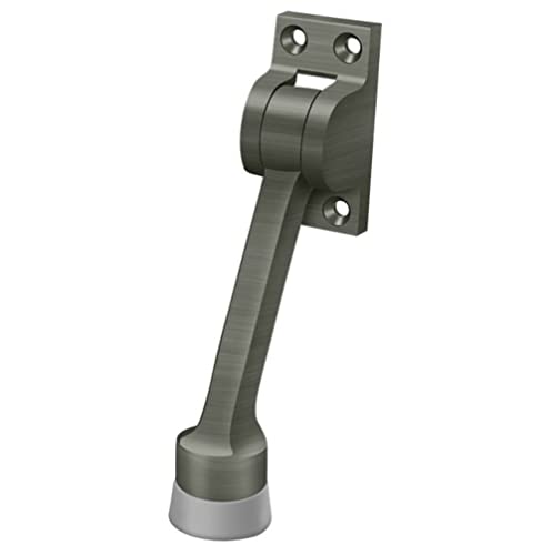 Deltana DHK4U15A Solid Brass 4-Inch Kick Down Holder - color: Antique Nickel