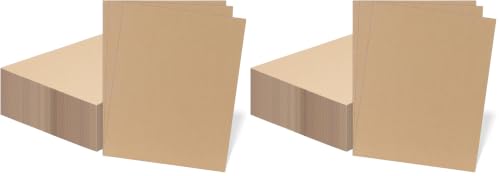 RLAVBL 100 Pack 11x14 Corrugated Cardboard Sheets, Flat Cardboard Inserts for Shipping, Mailing, Packing, DIY Crafts - color: Brown-50 Pack, size: 11x14 (Pack of 2)