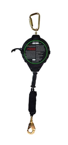 Frontline RPGCLE30' Leading Edge Cable SRL with Carry Handle & Tagline | Durable Thermoplastic Housing | Ergonomic Design | High Strength Components | ANSI & OSHA Compliant (1 Pack) - size: 30'