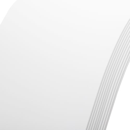 10 Pack Eva Foam Sheets Craft 8 x 12 inch (White) - color: White