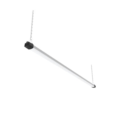 Quarterback 4FT LED Shop Light 40W Strip Work Compact Slim with Inline Switch Daylight White 5000K for Garage Workshop Basement