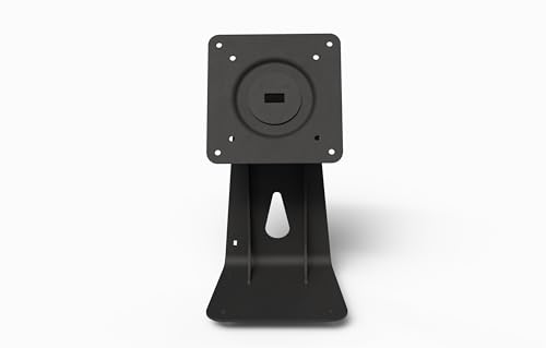 Anti-Theft Acrylic Case with 360 Rotate 180 Swivel Metal Desktop Stand for MS Surface Pro 8/9/10/11 Tablet (Black) - color: Black, size: Surface Pro 8/9/10/11