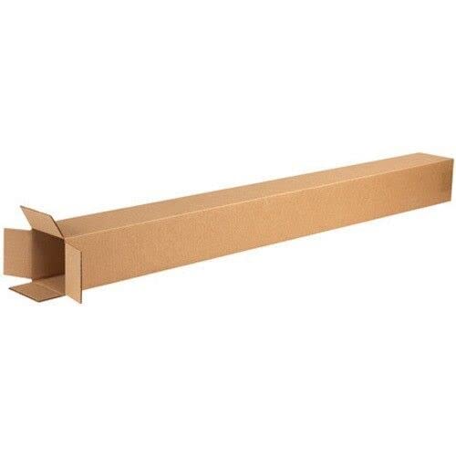 Tall Corrugated Boxes - 25/bundle different models available heavy duty (5x5x36) - size: 5x5x36