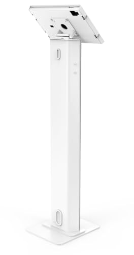 Compulocks iPad Air M2/M3/M4 13", Apex Enclosure Brandable Floor Stand - White - color: White, size: iPad Air M2 13" (2024)