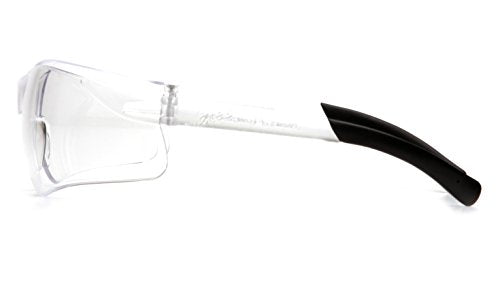Pyramex Ztek Safety Glasses ANSI Z87+ - color: Clear Frame/Clear Lens, size: One Size (Single)