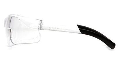 Pyramex Ztek Safety Glasses ANSI Z87+ - color: Clear Frame/Clear Lens, size: One Size (Single)