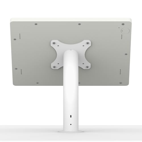 VidaMount White Enclosure and Fixed Neck Wall/Table Surface Mount [Bundle] Compatible with iPad Pro 12.9" (1st/2nd Gen) - color: White, size: iPad Pro 12.9" (1st/2nd Gen)
