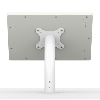 VidaMount White Enclosure and Fixed Neck Wall/Table Surface Mount [Bundle] Compatible with iPad Pro 12.9" (1st/2nd Gen) - color: White, size: iPad Pro 12.9" (1st/2nd Gen)