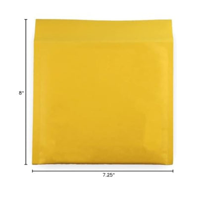 5 EcoSwift Size #CD 7.25 x 8 Kraft Bubble Mailers Self Sealing Bulk Padded Shipping Supplies Packaging Envelopes Bags CD 7.25 inches by 8 inches