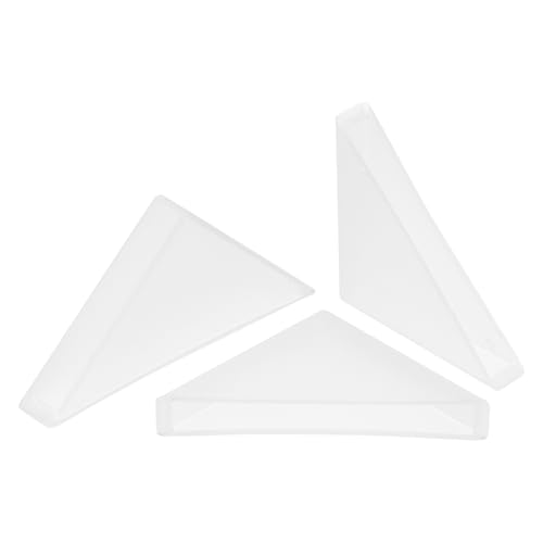 uxcell 20Pcs Plastic Corner Protectors 6x50mm Right Angle Shape Glass Corner Guards Cushion for Corner Protection of Glass, Mirror, Tile, White - color: White, size: 6x50mm