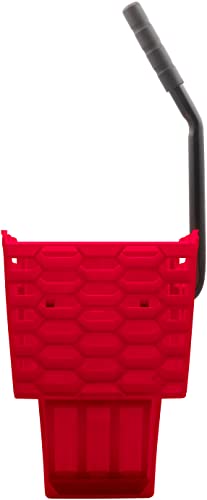 SPARTA 35 Qt Mop Bucket System with Wringer and Insert, Red - color: Red