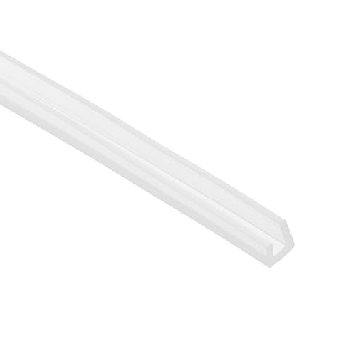 PATIKIL 13Ft U Channel Edging Trim 5/64" Slot Fits 1/16"-5/64" Edge - size: 13Ft Long,5/64" Slot,5/32"Wx5/128"Tx5/32"H