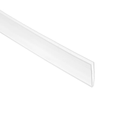 PATIKIL 13Ft U Channel Edging Trim 1/32" Slot Fits 1/64"-5/128" Edge - size: 13Ft Long,1/32" Slot,1-3/16"Wx1/16"Tx5/32"H