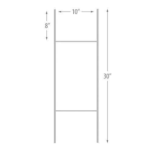 Wet Floor Hazard Warning 1 Double Sided 18x24 in. Yard Road Sign w/Stand - size: 1- Double Sided