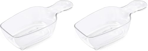OXO Good Grips POP Container 1/2 Cup Scoop, Clear (Pack of 2)