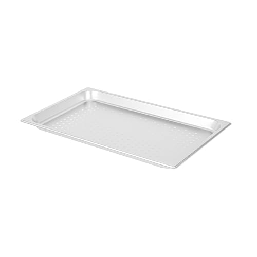 Restaurantware Stainless Steel Full Steam Table Pan, 20.8 x 12.8 In - size: 46023