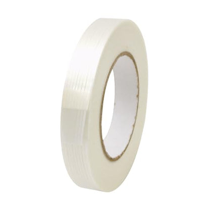 JVCC Industrial Grade Filament Strapping Tape, 1 in. x 60 yds. (Natural)