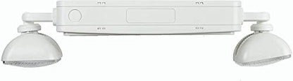 Double Sided LED Emergency EXIT Sign, Remote Capable, Two LED Flood Lights, Backup Battery, US Standard Red Letter, Commercial Grade, 120-277V, FireResistant(UL 94V-0) (1 Pack) - size: 1 Pack