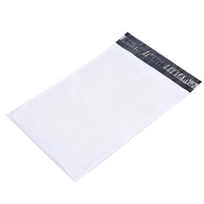 10"x13" Poly Mailers，White Shipping and Envelope Bags Pack of 30 - color: White, size: 10"x13"