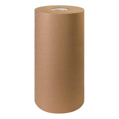 BOX USA Kraft Paper Roll 18 x 10800" (900'), 40# Recycled for Packing - size: 18" x 900'