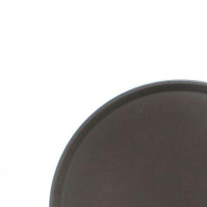 TrueCraftware- 16" Round Serving Tray Fiberglass Brown Set of 2- Non Slip Surface Service Trays Round Tray Plastic Food Meals Server Tray for Home Kitchen Restaurant Cafeteria Bar Hotel - color: Brown, size: 16" Round