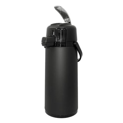 Service Ideas Eco-Air Airpot with Lever, 74.4oz, Glass Vacuum Insulated