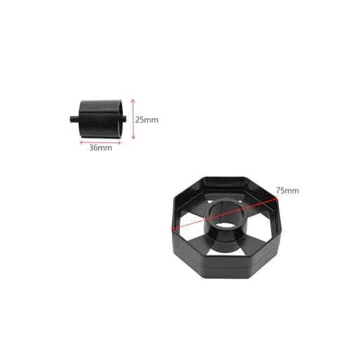 2 Sets Replacement Tape Dispenser Wheel Tape Cutter Core Tape Dispenser Wheel 75mm Dia Plastic Tape Cutter Wheel for Shop Office School