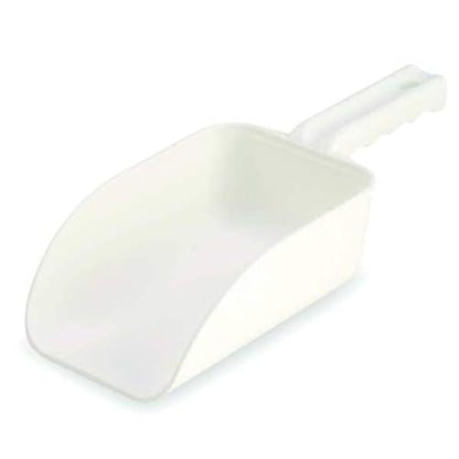 Remco 6400X Color-Coded Plastic Hand Scoop - BPA-Free, Food-Safe Scooper, Commercial Grade Utensils, Restaurant and Food Service Supplies, Large 32 Ounce Size, White